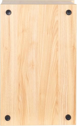 Miniatura 14 de Gator Frameworks Elite Furniture Series - Estante de escritorio de madera de 8U en acabado gris madera flotante (GFW-ELITERK-8U-GRY)