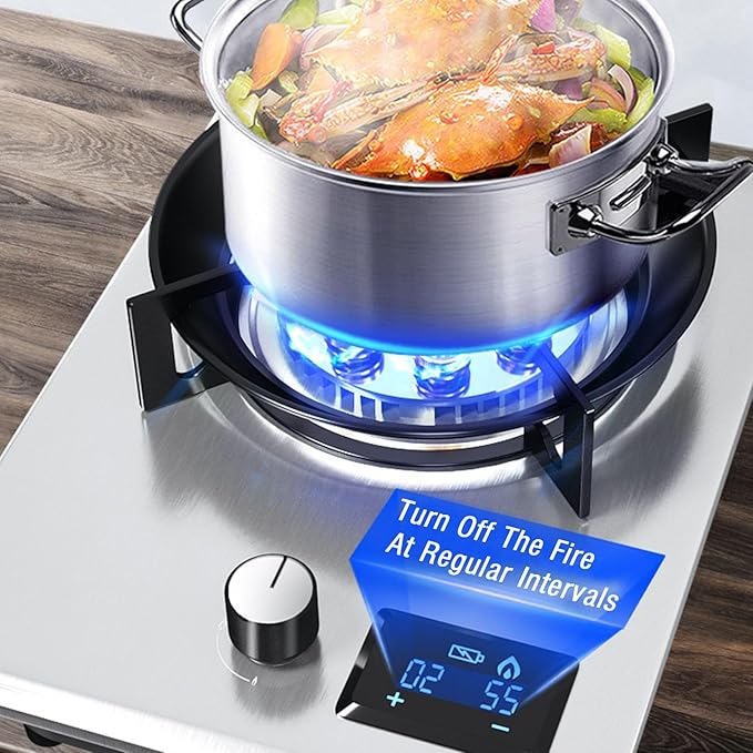 Estufa a Gas de 1 Puesto 32 cm x 43 cm De Piso miniatura 2