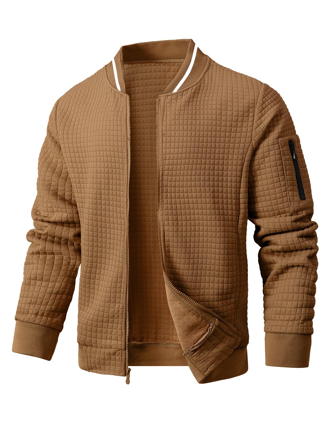 Wizoat Mens Casual Jacket Lightweight Jacket Varsity Coat