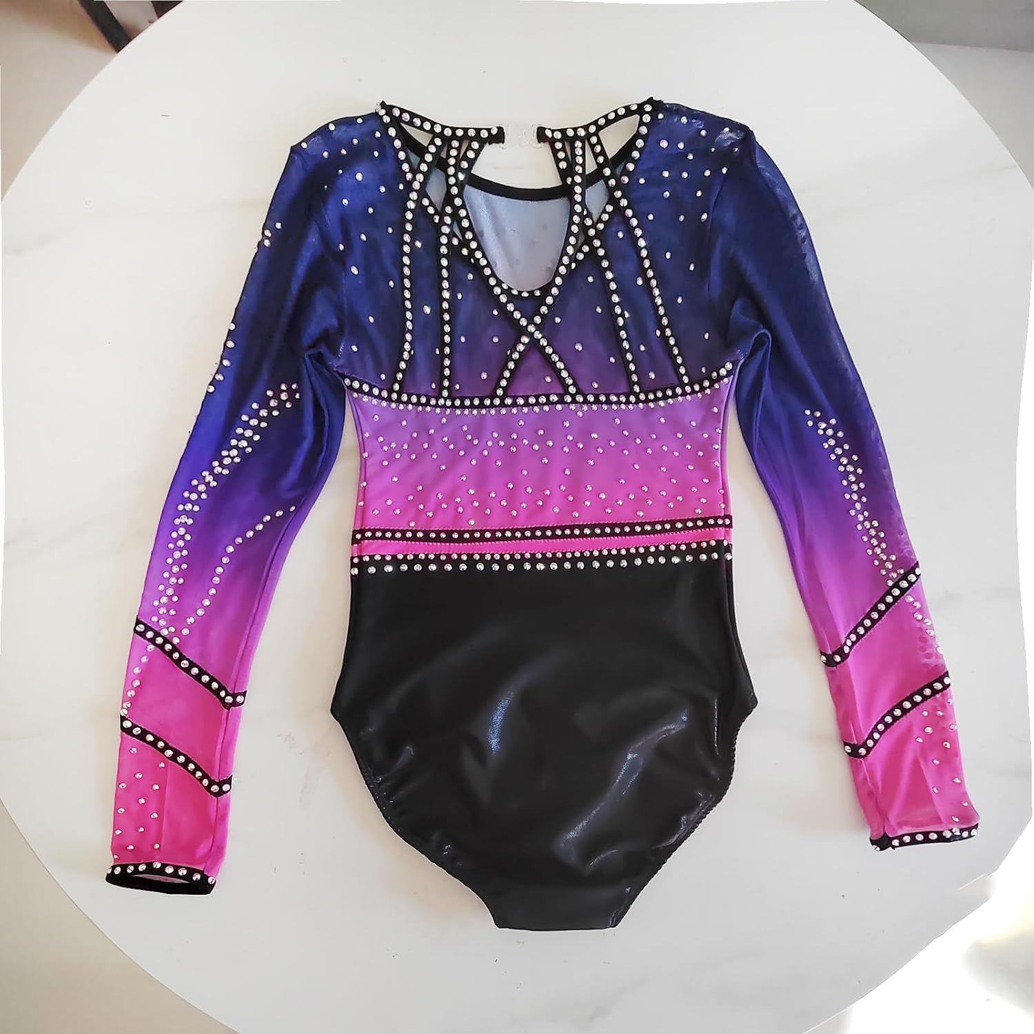 Purple Gymnastics Leotards for Girls and Adults Comfortable Gymnastics Wear