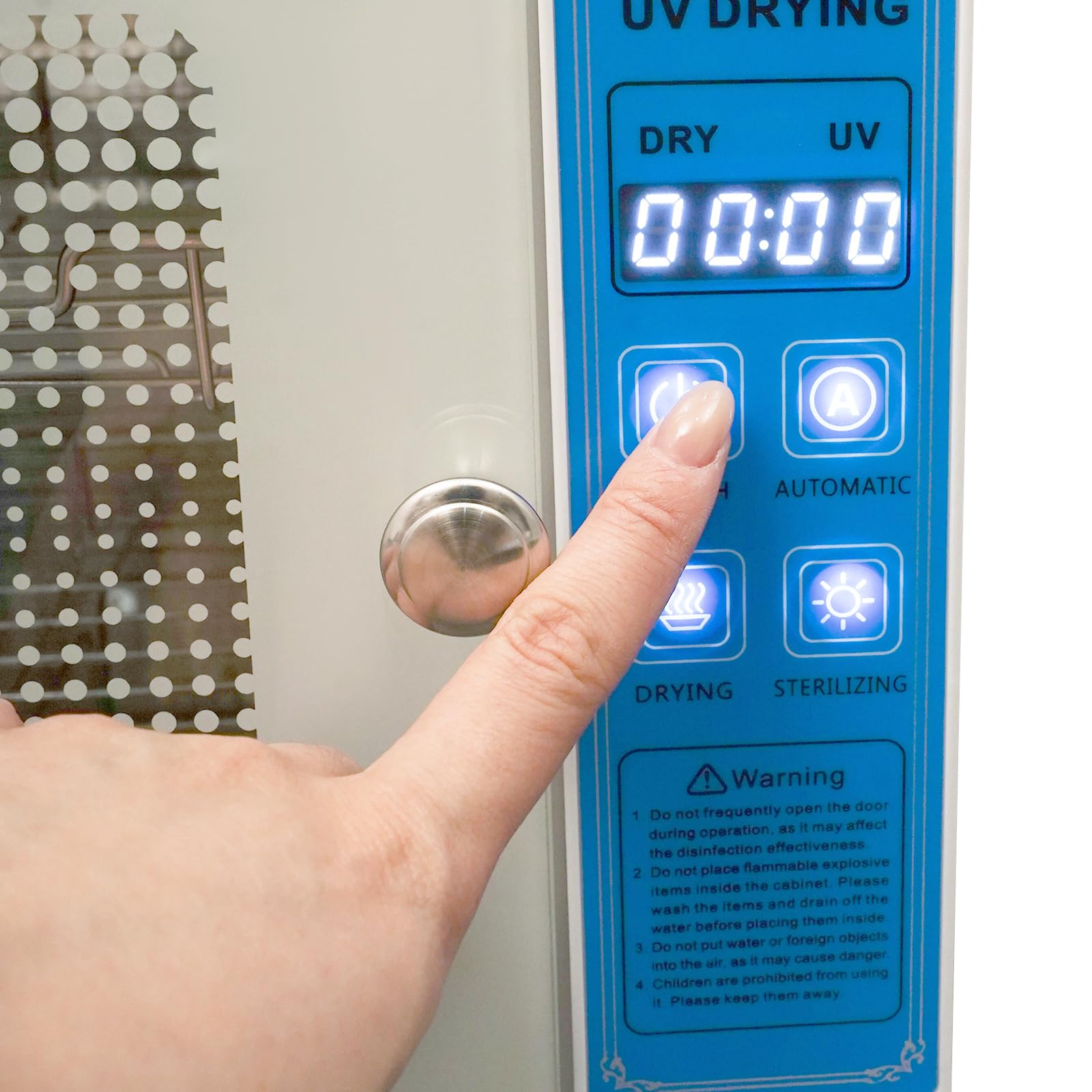 Sterylizator UV suszarka ozonowa, 160 W, 12 l, urządzenie stołowe, 2 | Suszenie ozonowe UV 3 w 1 zapewnia dokładną higienę