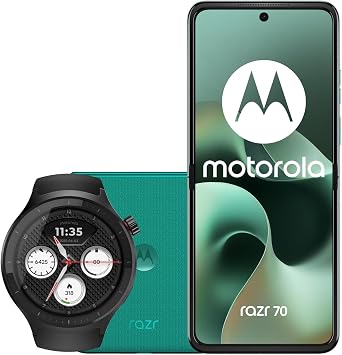 Motorola Razr 70 Sporting Green 8GB 256GB with Co2 offset with moto watch