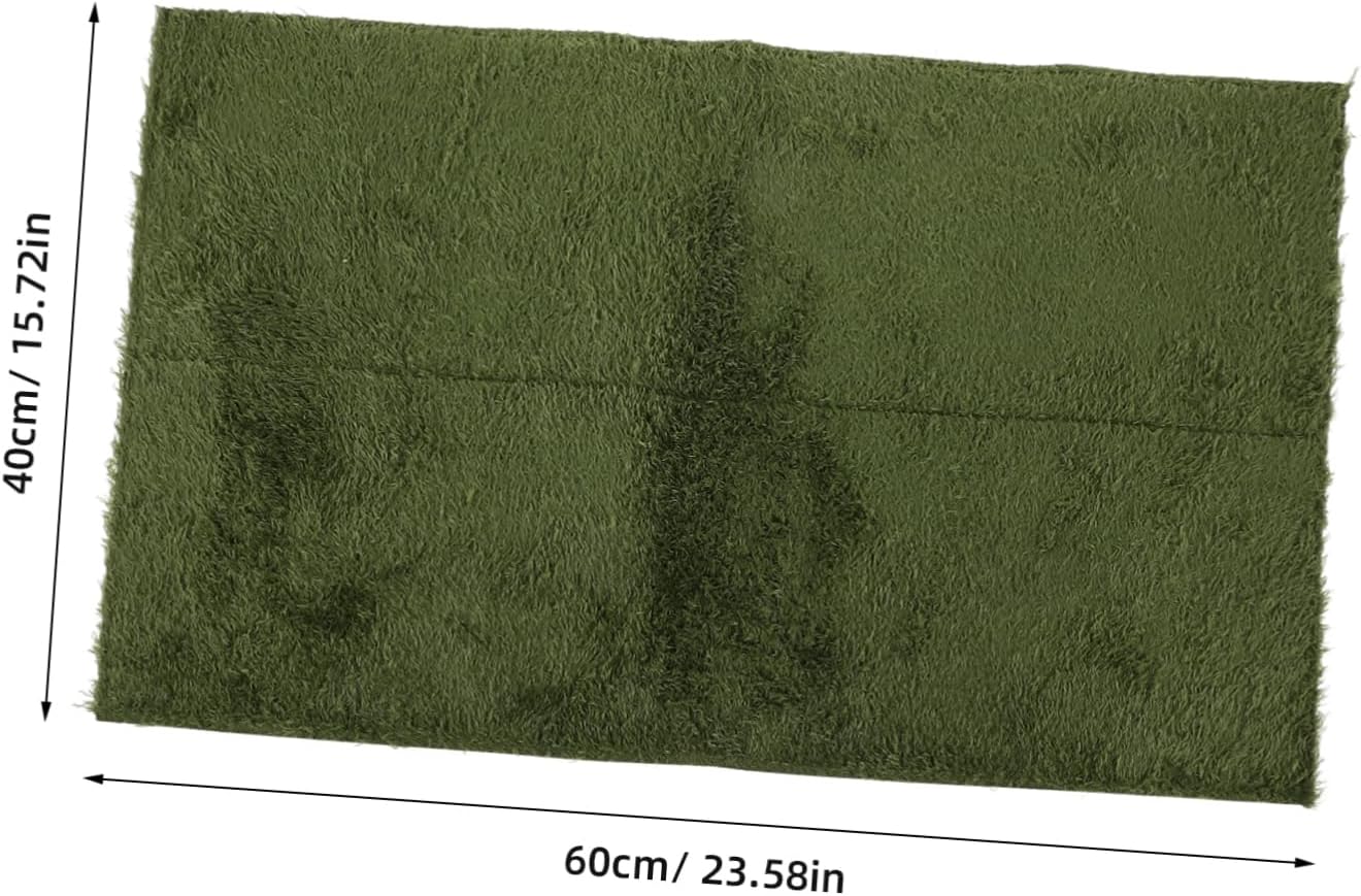 Decorative Reptile Carpet Lizard Tank Liner Fake Lawn Mat Tortoise Bedding Reptile Care Comfortable Pet Environment