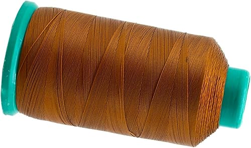 Miniatura 2 de Mandala Crafts - Hilo de nailon para coser cuero, tapicería, mezclilla y para trenzar el pelo resistente, 1500 yardas, tamaño 69 T70