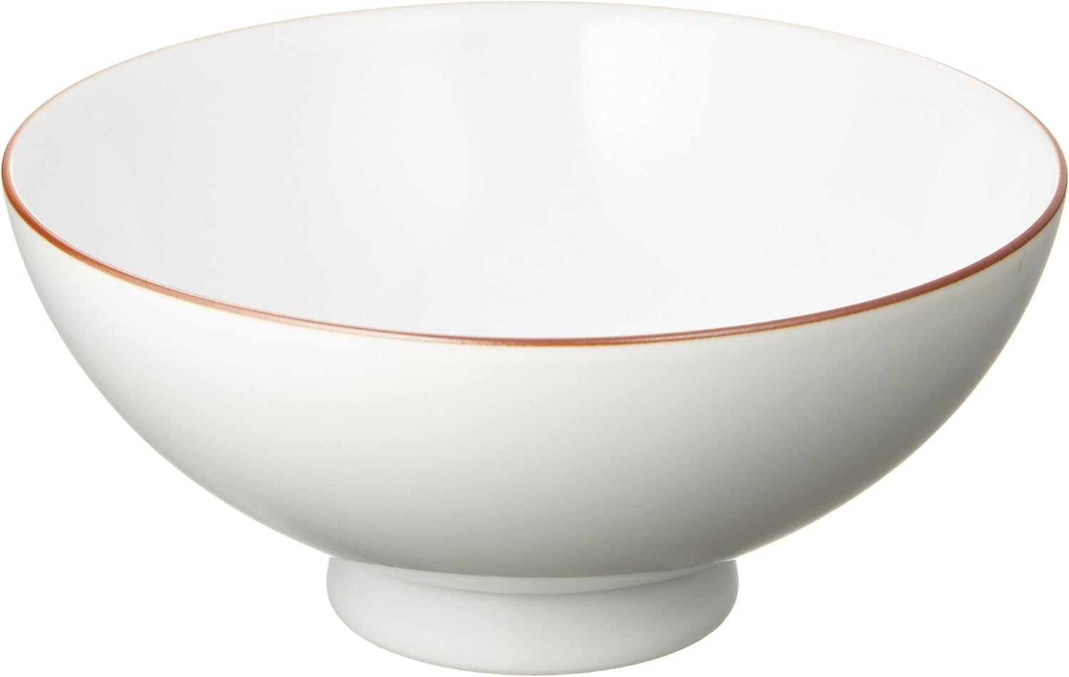 Hakusan Pottery 4.2 Size Rice Bowl, White Mat, Approx. φ4.7 x 2.1 inches (12 x 5.3 cm), Basic BASIC WARE Hasami Ware Made in Japan