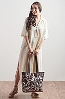 Vista 238 de Maison d' Hermine Bolsa de lona para mujer, bolsa de lona de algodón reutilizable para el hombro, bolsas de comestibles a granel con asa para 01