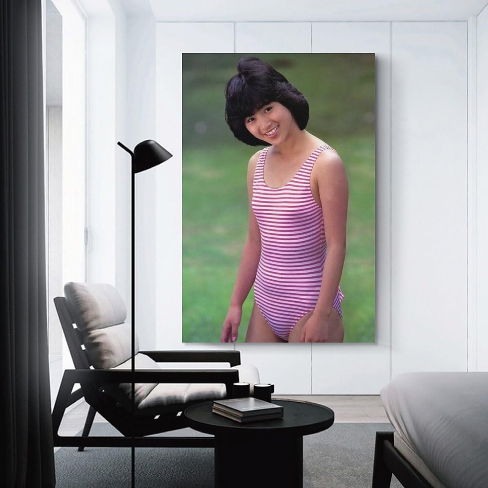 Amazon.co.jp: 酒井法子セクシービキニ写真壁の絵ポスター キャンバス