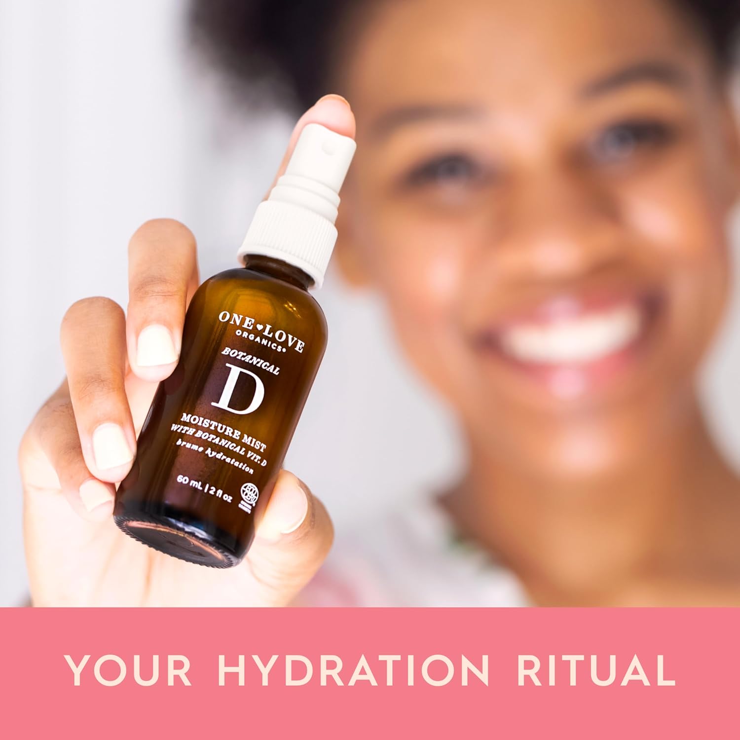 One Love Organics Botanical D Moisture Mist – Hydrating Face Mist & Toner with Vitamin D, Certified Organic & Cruelty Free 2 oz - Image 6