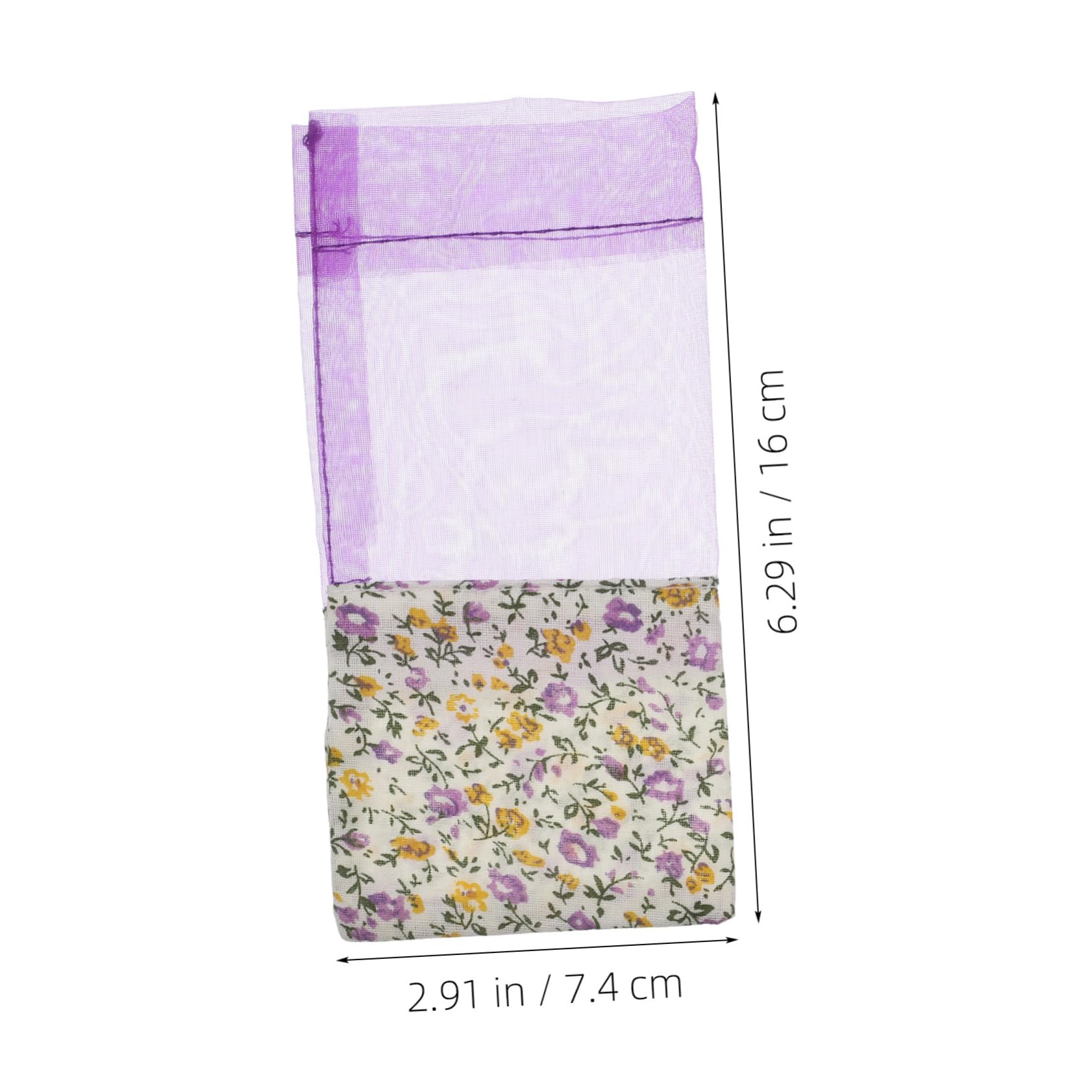 OUNONA 10 Pack Mesh Sachets Bags Organza Gauze Bags for Spice Favor Herb Storage Drawer Closet Fresheners