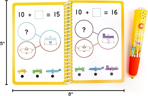Miniatura 10 de Educational Insights Hot Dots Numberblocks - Libro de trabajo números del 11 al 20 con bolígrafo interactivo, más de 60 actividades, regalo para