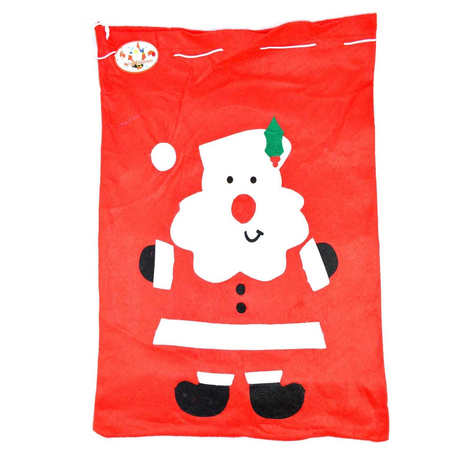 Shatchi Red Santa Sack - 100 x 60 cm