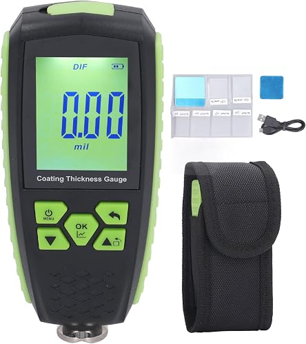 Telituny Medidor de Espesor de Pintura, Digital 0-1300μm/51mil, Detección Automá