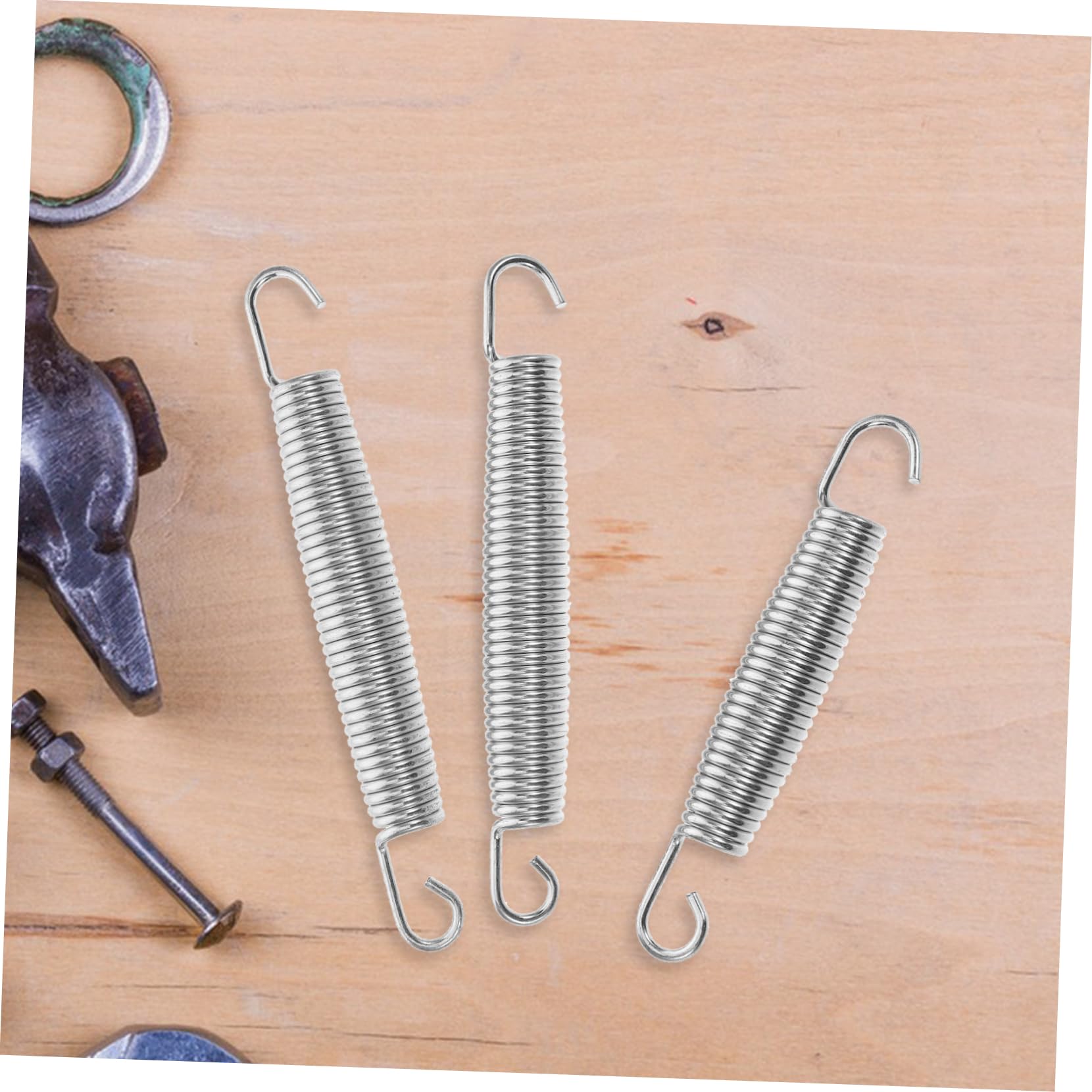 BESPORTBLE Federn Für Trampolin Trampolin Ersatzfedern Zug Feder Mit T-Haken Abzieher Für Trampolin-sprungmatte Befestigung Reparatur