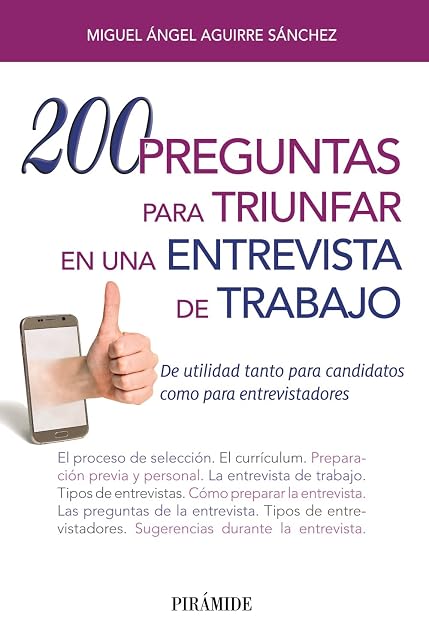 Portada de 200 Preguntas para Triunfar en una Entrevista de Trabajo