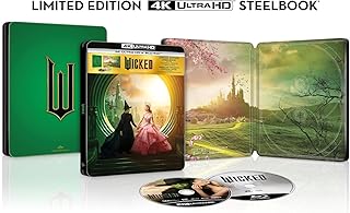 Wicked (Limited Edition, SteelBook) [4K UHD + Blu-ray] [Region Free]
