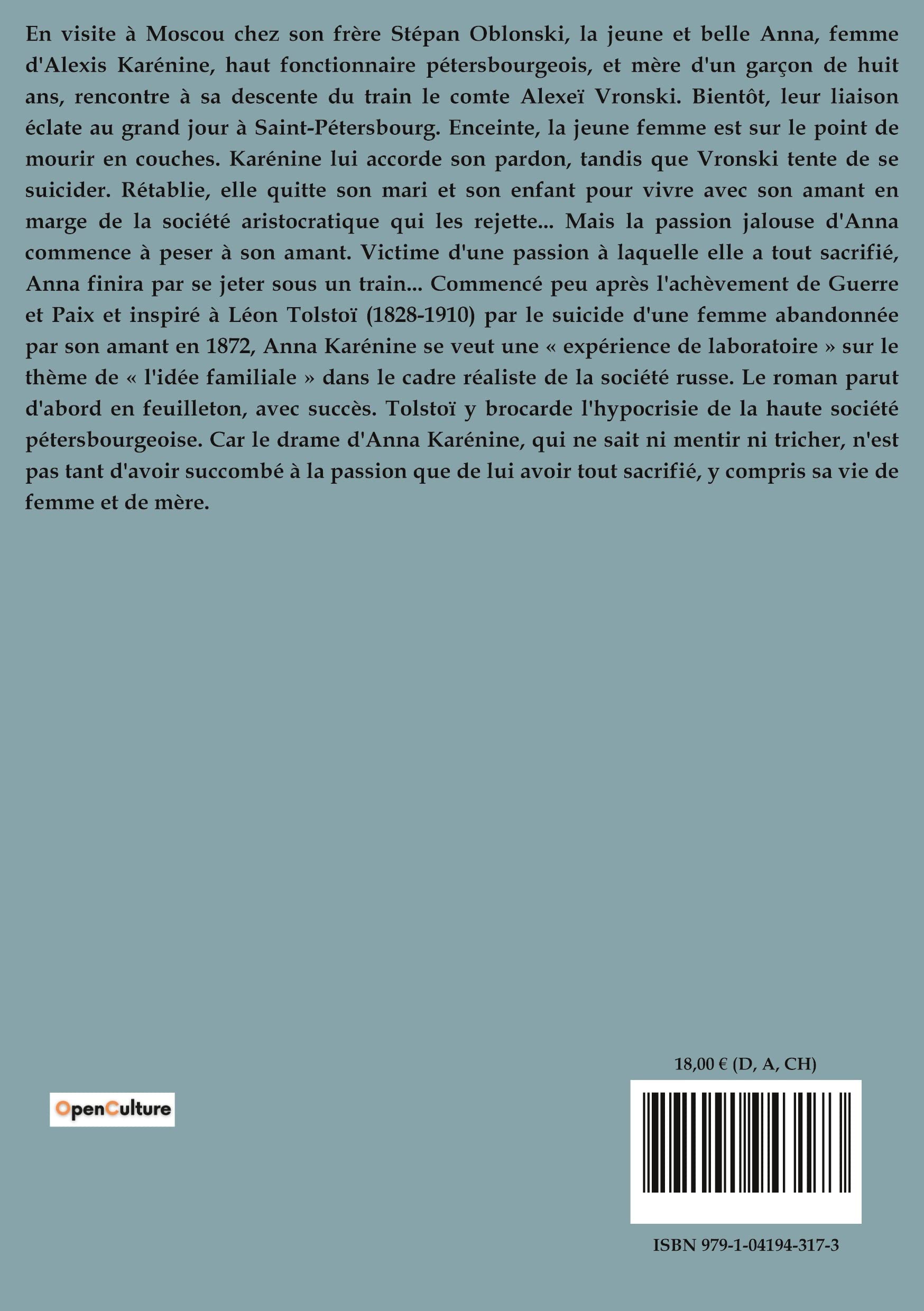 Anna Karénine: Tomes 1 et 2