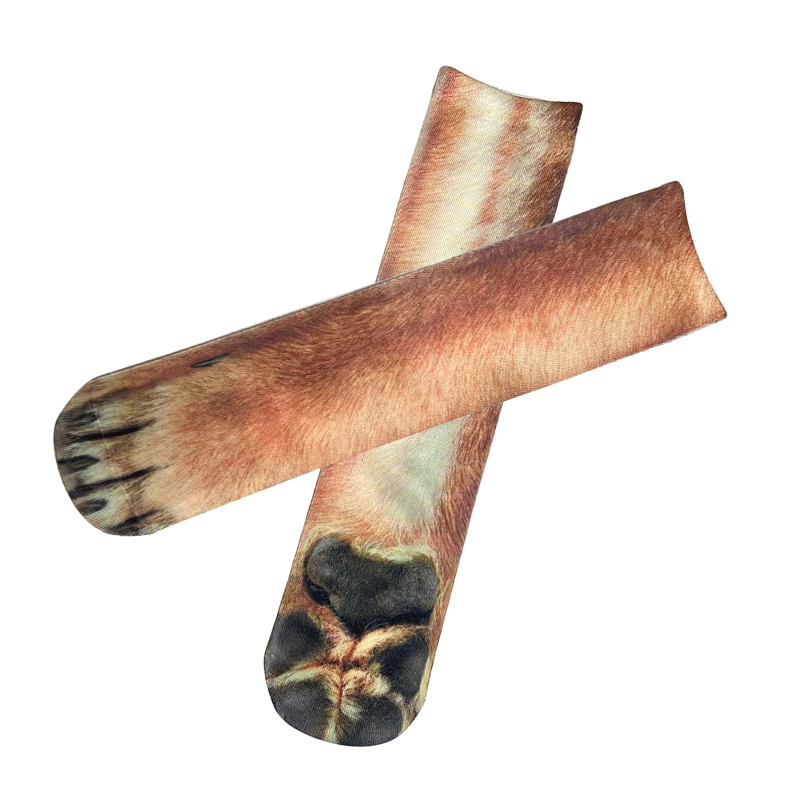 Novelty Dog Paw Socks for Men and Women - Funny Chihuahua and Cocker Spaniel - Quirky and Cute Dog Lovers' Novelty Socks