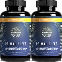 Primal Harvest Sleep - Daily Supplement, Gluten & Dairy Free, for Men & Women