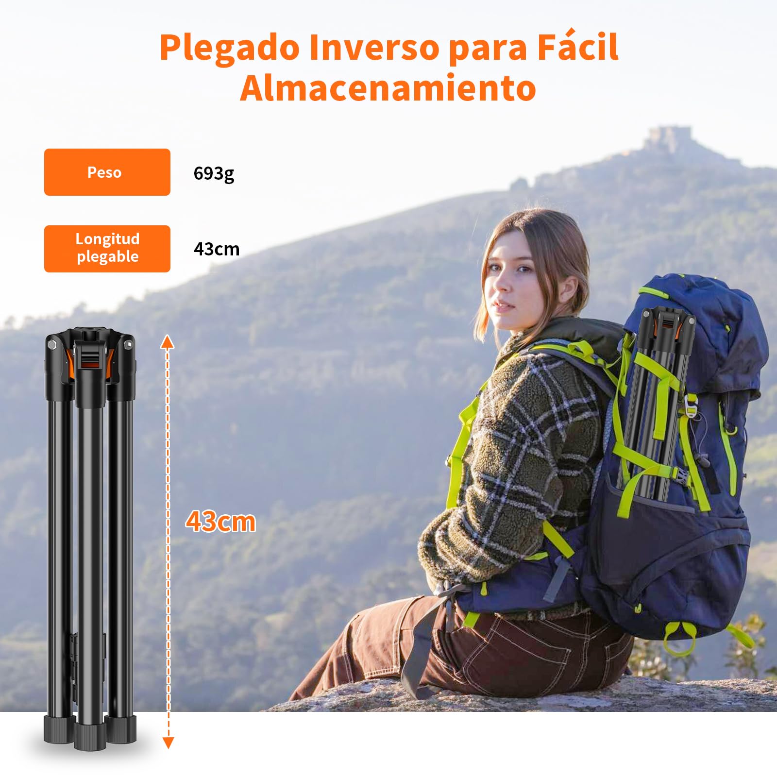 XXZU 182cm Soporte para Tableta y Teléfono, Soporte de Suelo para Tableta Giratorio de 360° Trípode para Tablet Ajustable en Altura Plegable Inverso Compatible con Tablet y Teléfon