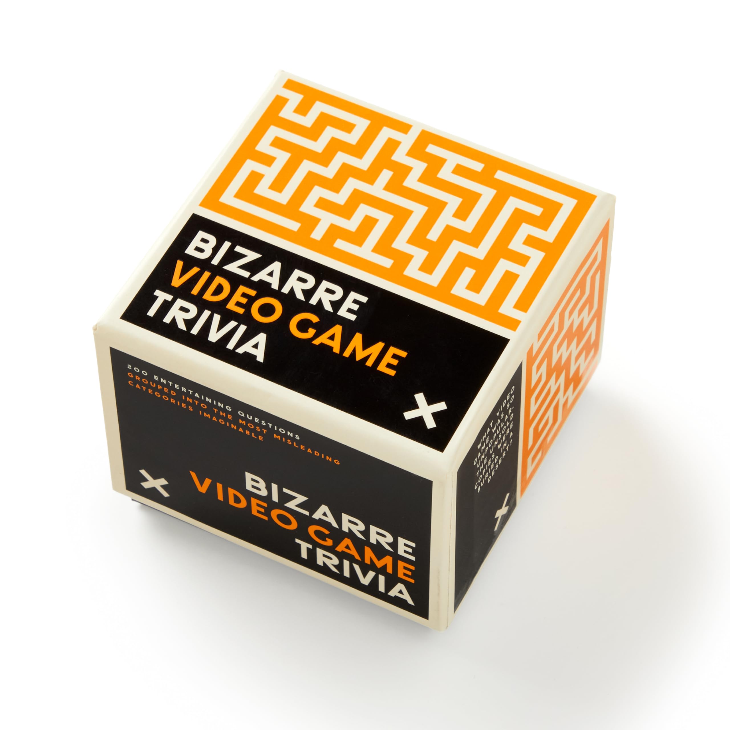 Brass Monkey Bizarre Video Game Trivia – Trivia Card Game Set with 200 Unique Questions About Bizarre Video Game Trivia
