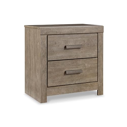 Signature Design by Ashley Culverbach Modern 2 Drawer Nightstand with