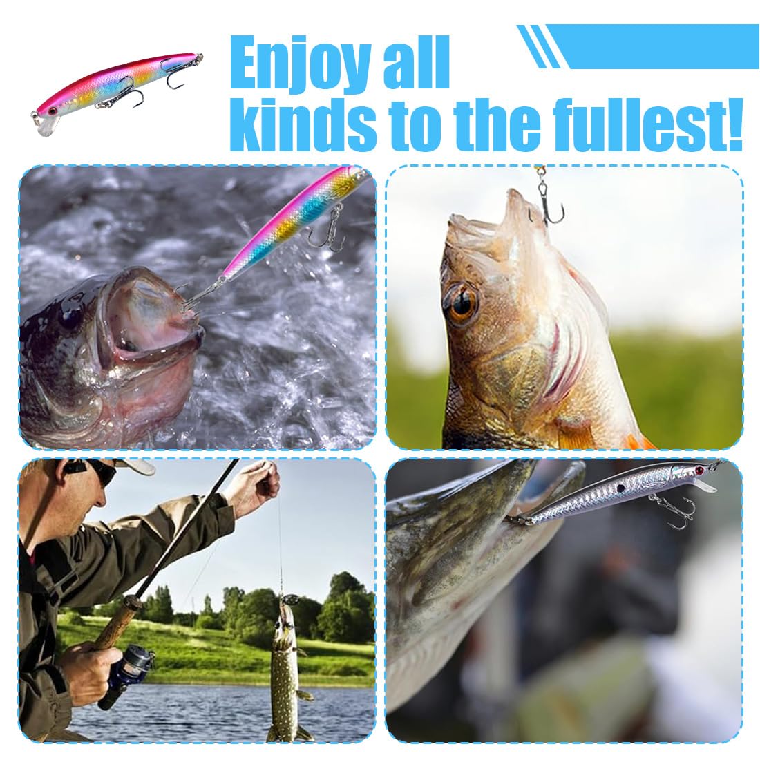 Señuelos de Pesca Que Se Hunden, 4 Piezas Señuelos Pesca De Metal, Cebos Artificiales Pesca Mar, Metal Lentejuelas Cebo, Para Trucha, Perca, Lucio, Perca