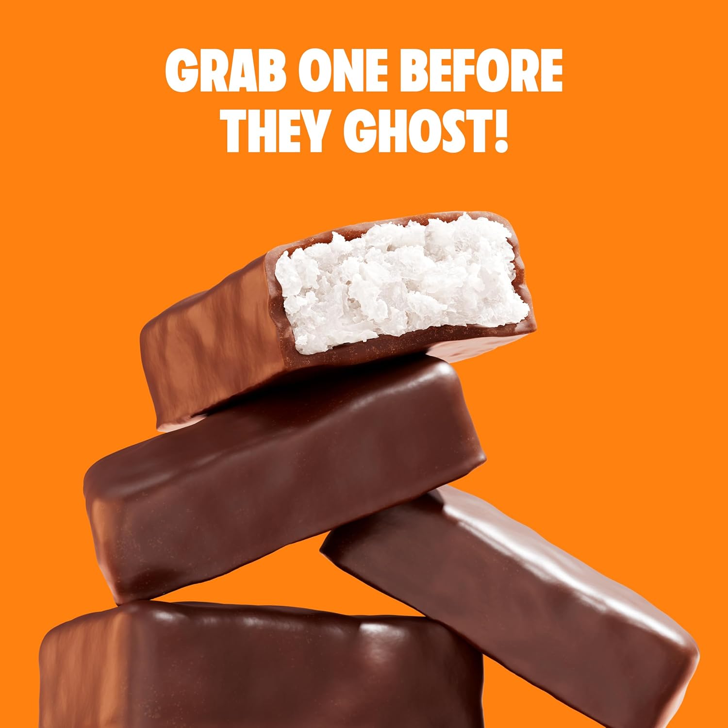 UNREAL Halloween Dark Chocolate Coconut Bars, 10.6 OZ
