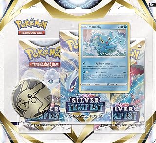 Pokémon Silver Tempest Manaphy Triple Pack (3 Boosters & Manaphy Foil Promo Card)