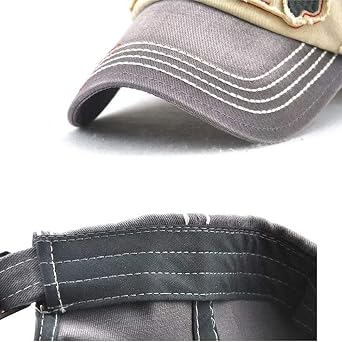 qichen baseball cap men's vintage distressed trucker cap leisure cap
