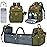 KABAQOO Diaper Bag Backpack with Detachable Changing Station, Large Capacity Baby Diaper Bags for Boys & Girls, Baby Registry Search Stuff & Shower Gifts, Newborn Essentials Must Haves, Army Green