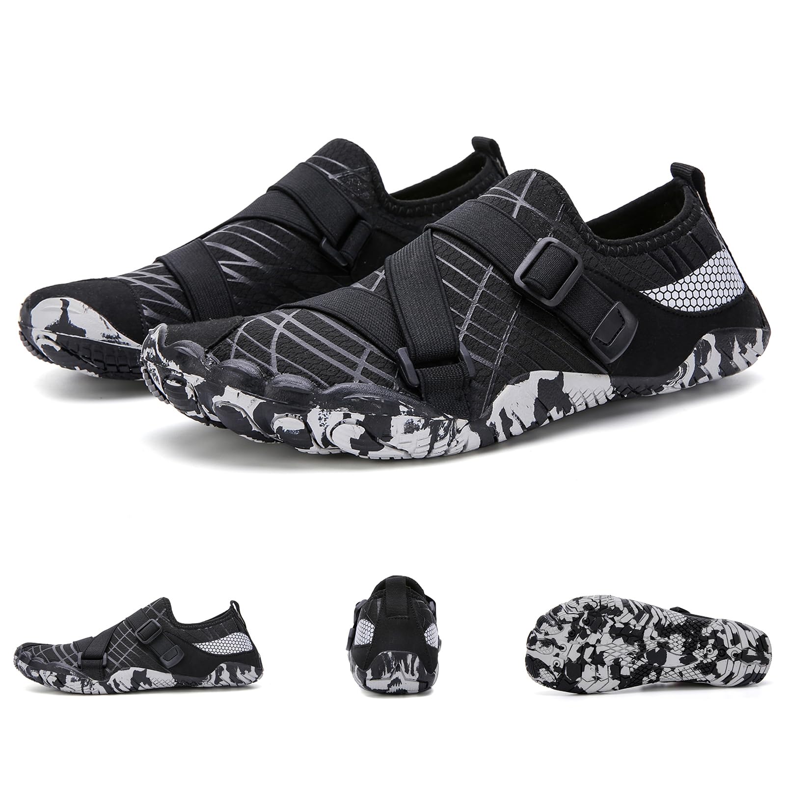 DAYONG Water Shoes Men Women Kids, Surfing Barefoot Shoes Swimming Shoes Quick-Dry Aqua Shoes, Outdoor Beach Shoes for Diving Boating Hiking Wading Pool Yoga.