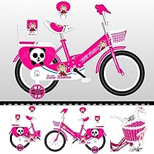 Pink Girls Bike, Bicycle, 12" 14" 16" 18" 20", Cycling, Girls Cycle, Road Bike, Child Road Bike, Adjustable Bike, Raleigh, BMX, Tourer, 2-12 Years Old, Stabilisers, New