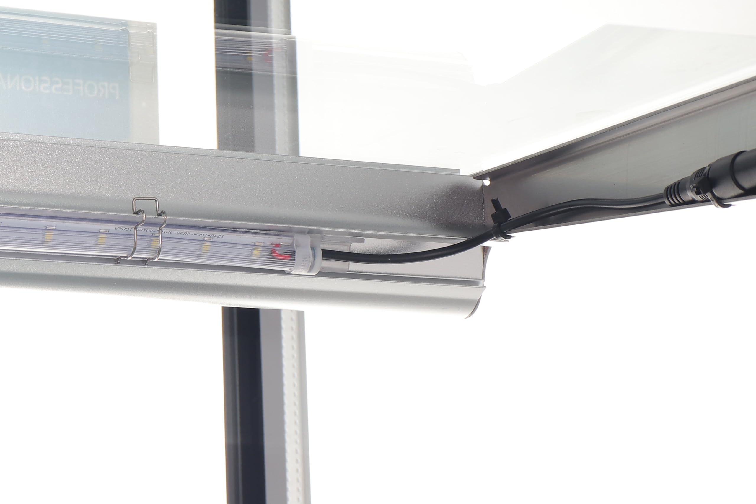 METRO Professional vitrina refrigerada horizontal GCV1270, 300 L, plata/negro