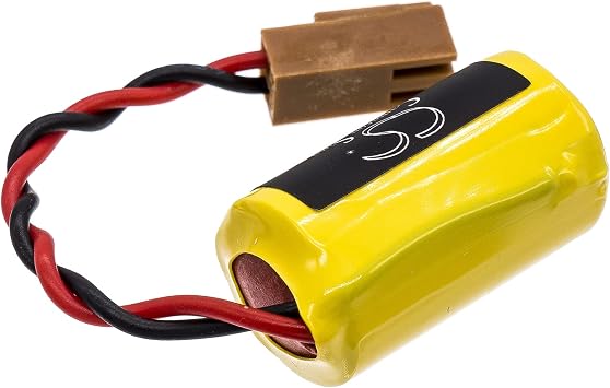 1200mAh Replacement Battery for Fuji Electric MIREX- SPH2000 CPU Module NP1PU-048E CPU Module NP1PS-74R CPU Module NP1PS-72D CPU Module NP1PS-245R CPU Module NP1PS-117R CPU Module NP1P (3.6V)