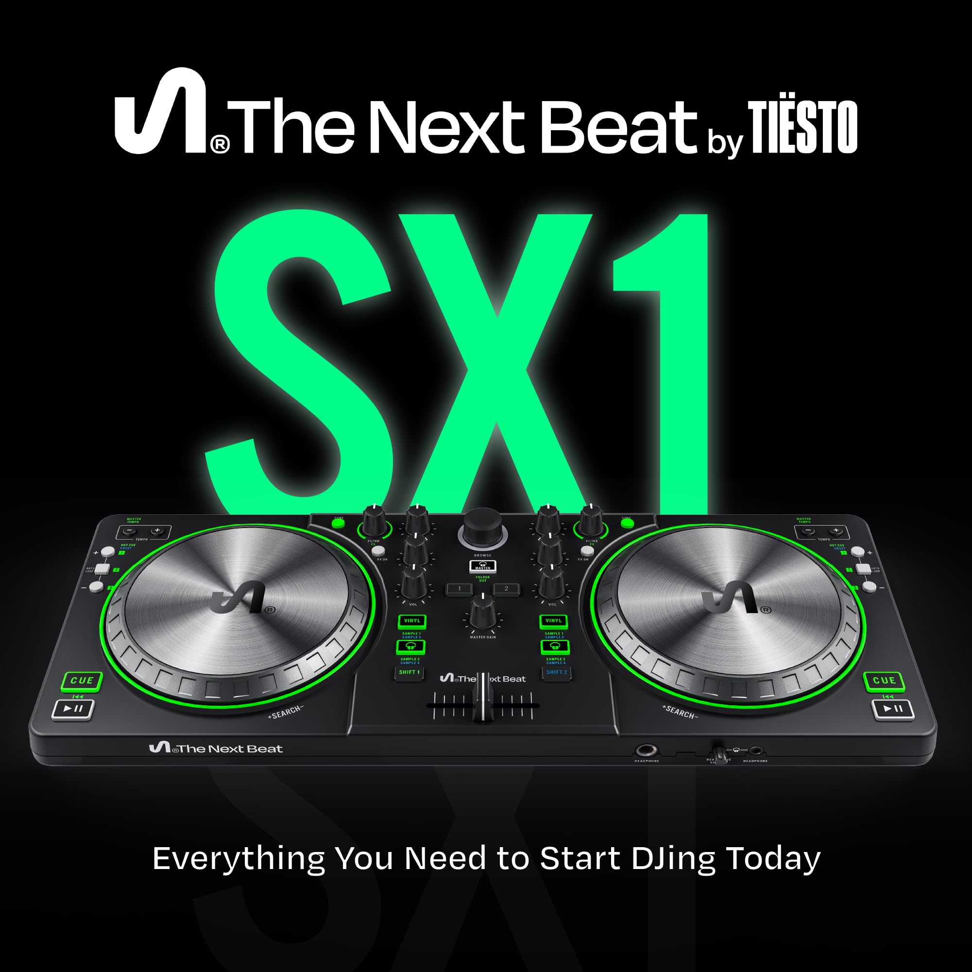 Amazon.com: The Next Beat by Tiesto DJ Controller, DJ Control Deck