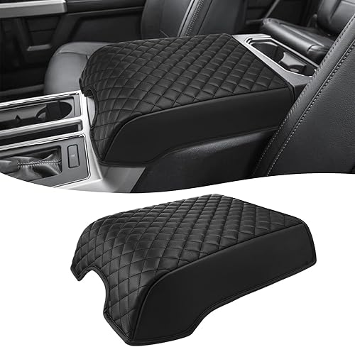 KBH Funda para reposabrazos de consola central para Ford F150 2015-2020, F250 F350 F450 F550 2015-2020, Expedition 2018-2024, asiento de cubo, cojín