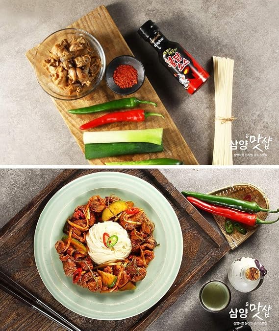Samyang Bulldak Fire Noodle Spicy Korean Hot Table dipping sauce K-food Mukbang 200g / 7.05oz