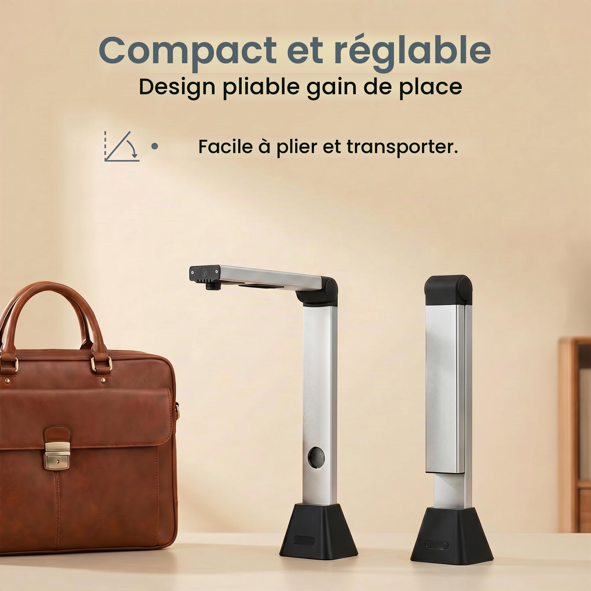 13MP Scanner de Documents Intelligent: