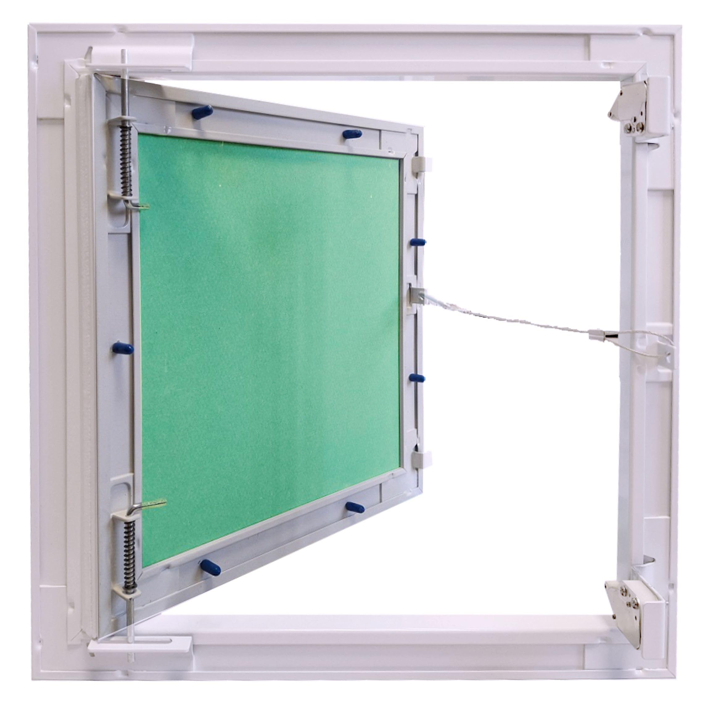 Revisionsklappe The White Edition Advanced 600x600mm mit 12,5mm GK-Einlage für die Montage an einer Gipskartondecke oder -wand