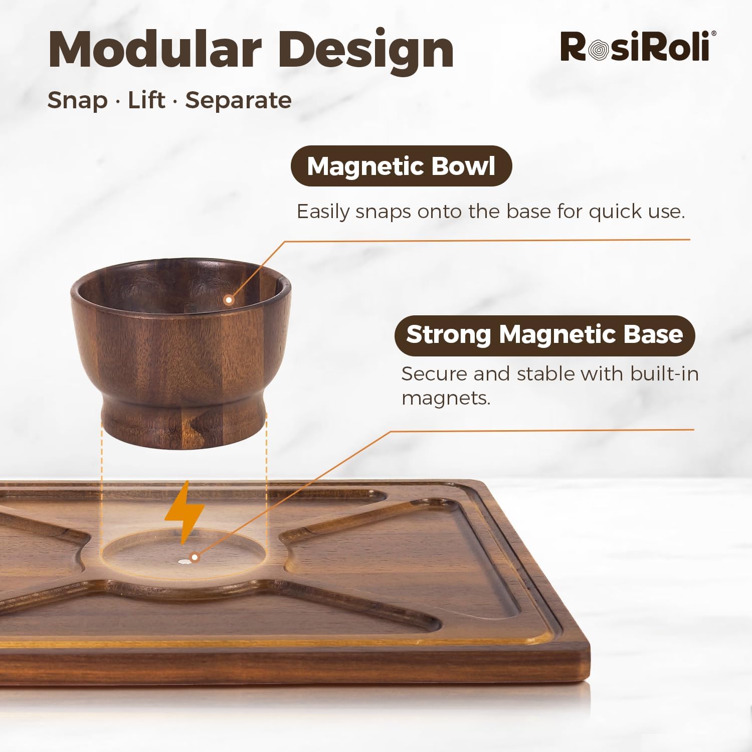 Acacia Wood Cake Stand with Lid –2-in-1 Rectangular Charcuterie Board & Dessert Display, Shatterproof Acrylic Dome Cover for Freshness, Serving Platter for Parties, Weddings, Birthdays, Gifts