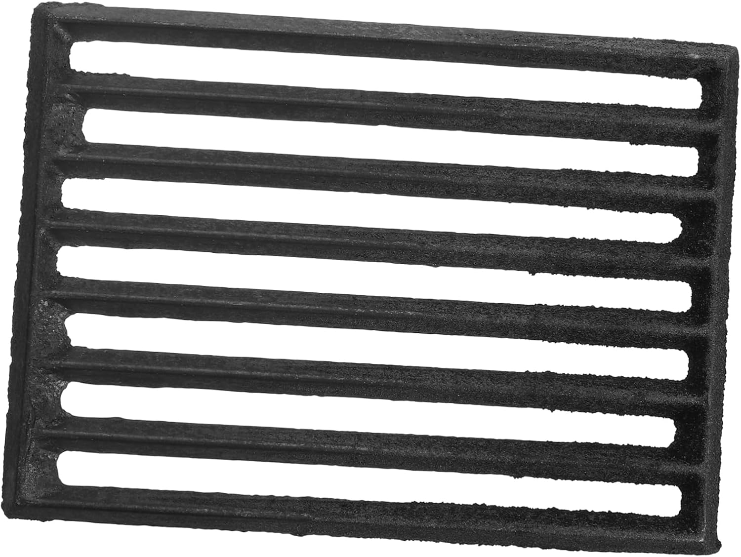 Cast Iron Stove Grate for Firewood Metal Fireplace Grate High Heat Resistance for Barbecue