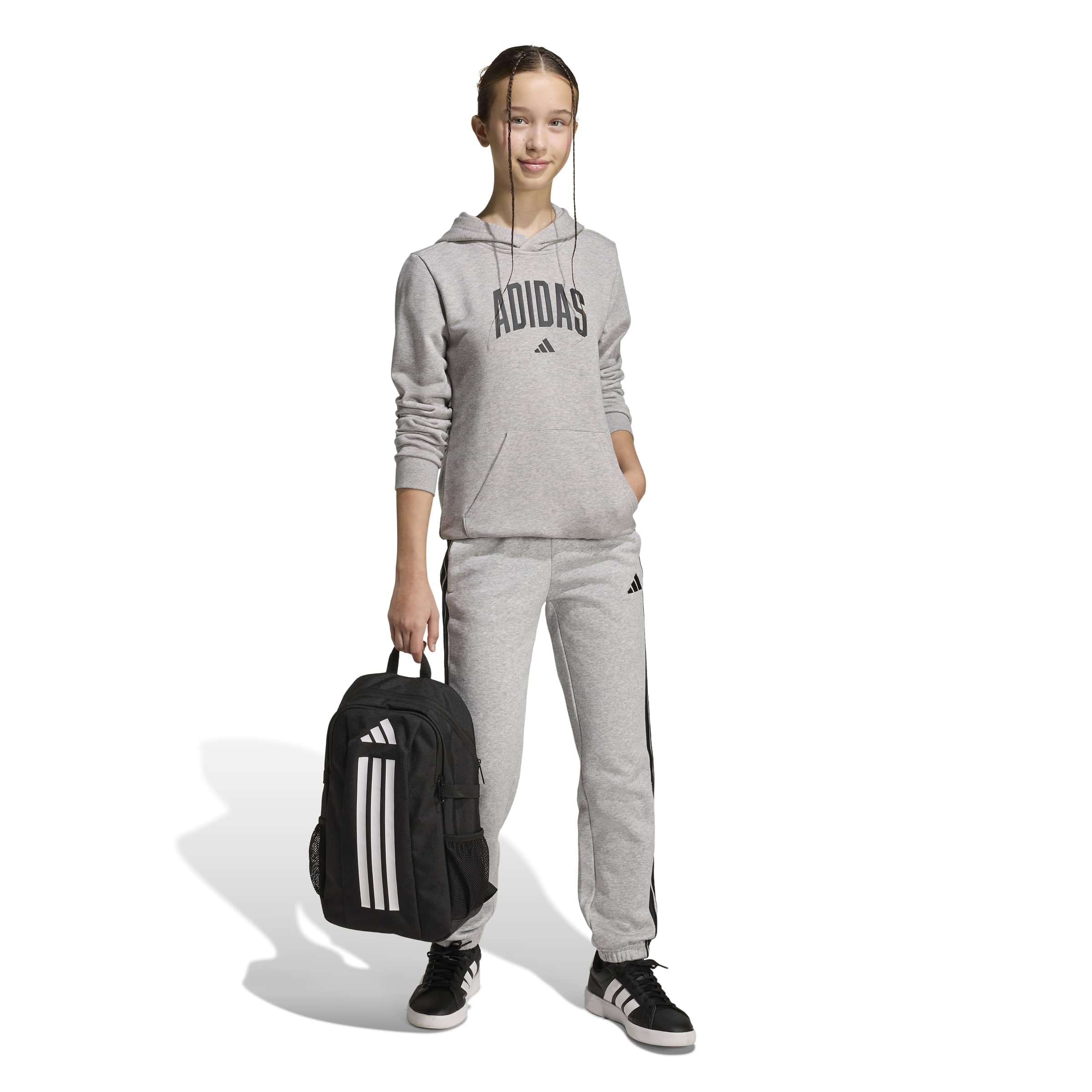 adidas Codes Collegiate Graphic Hoodie Sudadera gráfica con Capucha Unisex niños (Pack de 1)