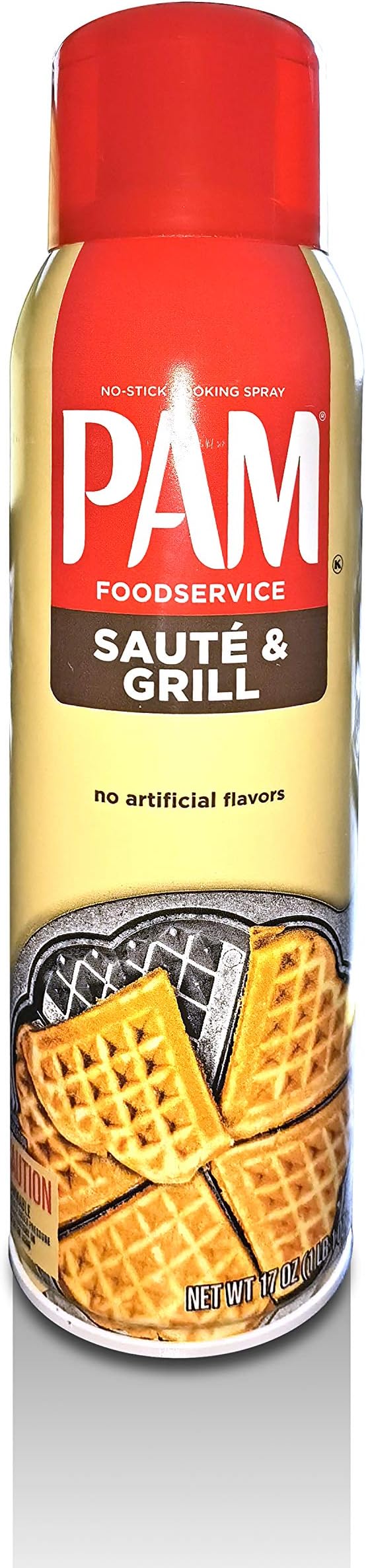 Pam Saute and Grill Spray, 17 Ounce (Pack of 6)