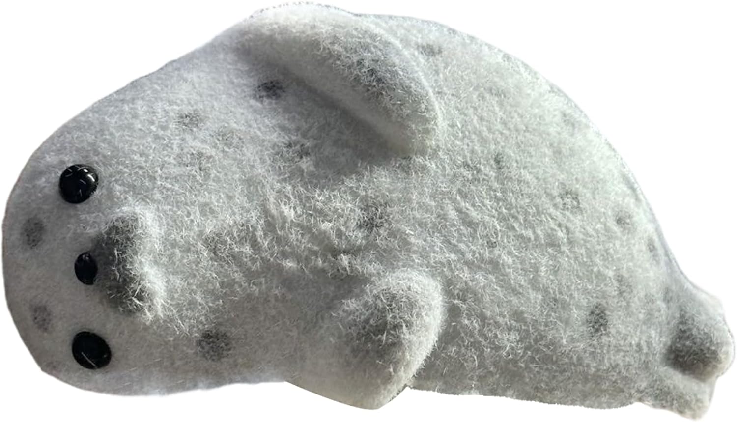 Squish Toys Soft Slow Rise Seal Squeeze Toy Cute Grey Stress Relief Fidget Toy for Kids Adults Classroom Office