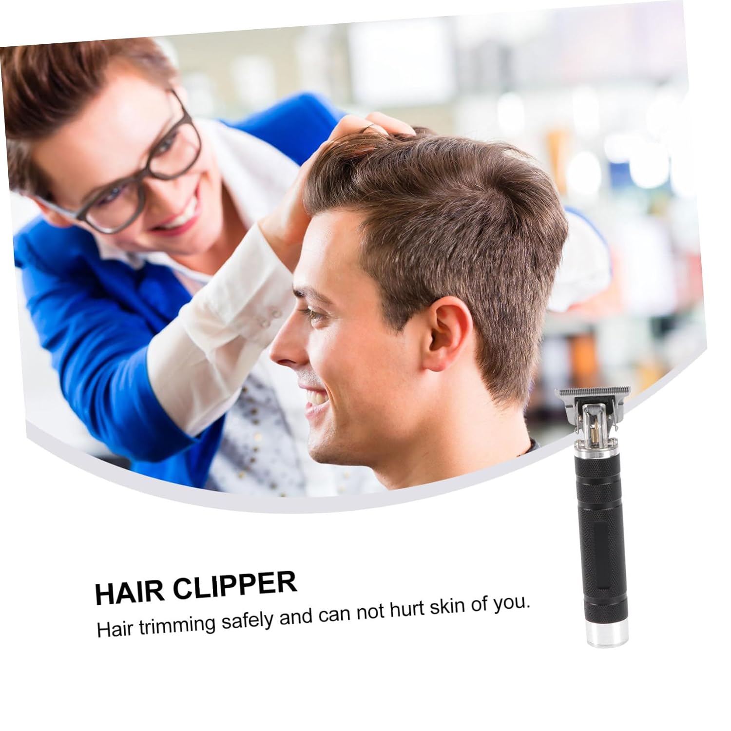 Outanaya Professional Hair Trimmer Cordless Hair Clipper for Barbershop Durable and Quiet Cutting Tool for Home Use USB Rechargeable with Smooth Operation for Men Grooming