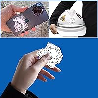 Vista 3 de Calcomanía divertida para comer queso y pecado, calcomanía divertida para coche, sarcástico, divertido adhesivo para regalos, sombrero duro