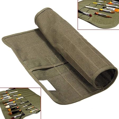 paint brush roll up case