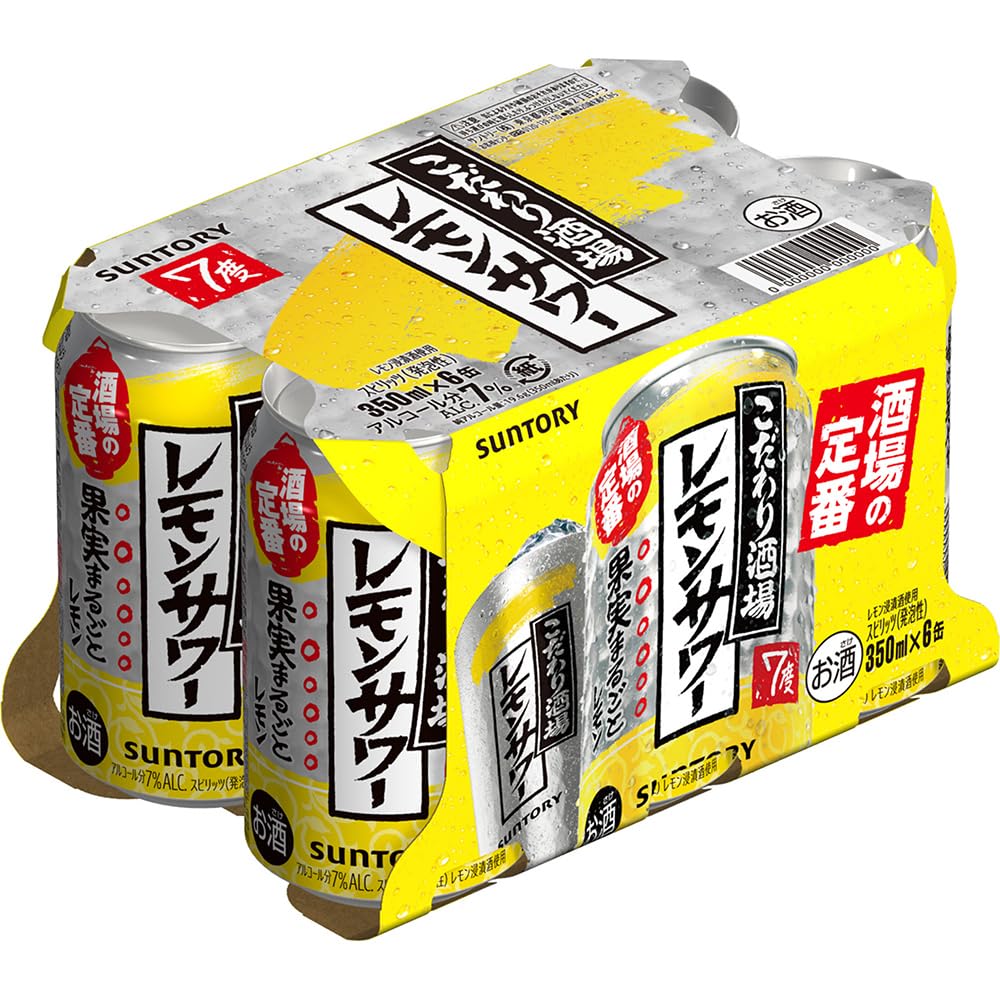 Amazon.co.jp: こだわり酒場のレモンサワー 缶 [ チューハイ 350ml×6本