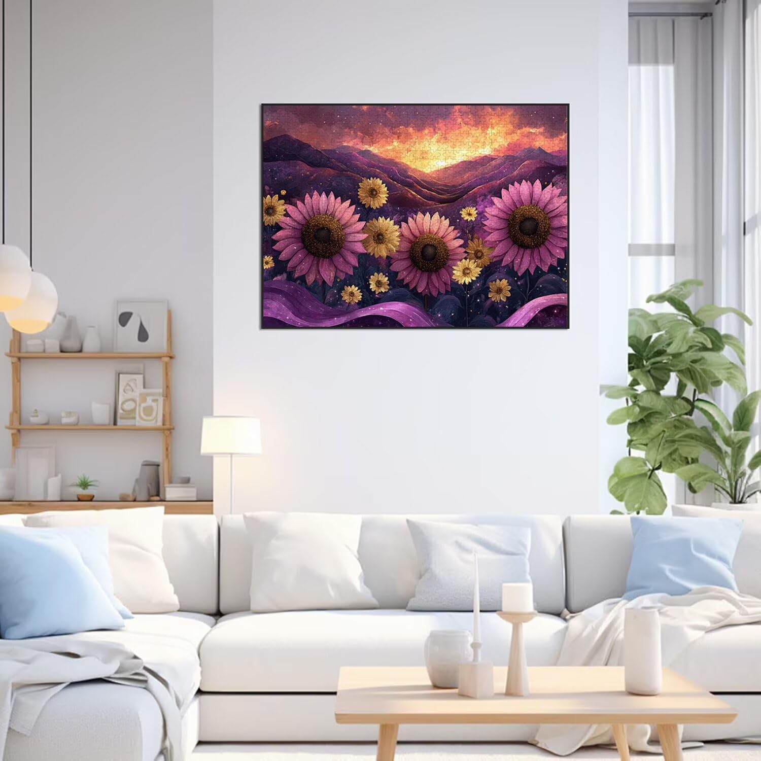 Puzzle 6000 Pezzi astratto Puzzle Classici per Gioco Familiare, n-63 | Impossibile Puzzles, Intrattenimento Creativo, Rilassamento e Intelligence, Regalo per Amore e Amico, Home Decor, Girosoli