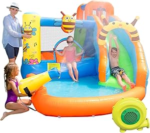 Best Inflatable Water Slides for kids 4 71fka7i3MOL. AC SL300